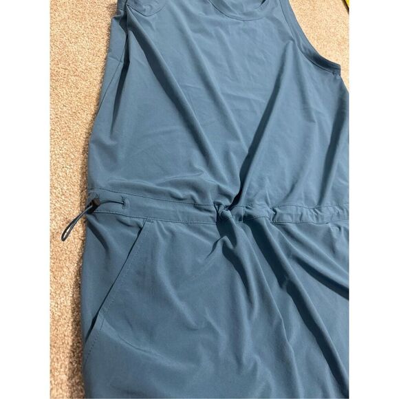 Marmot Elda Dress Dusty Teal Blue Women's Large Outdoors Hiking Althetic UPF 30 - Picture 13 of 13